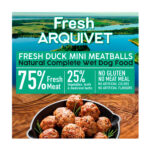 Arquivet Fresh Duck Mini Meatballs - Mini Albóndigas con pato, boniato y naranja 200GR 2