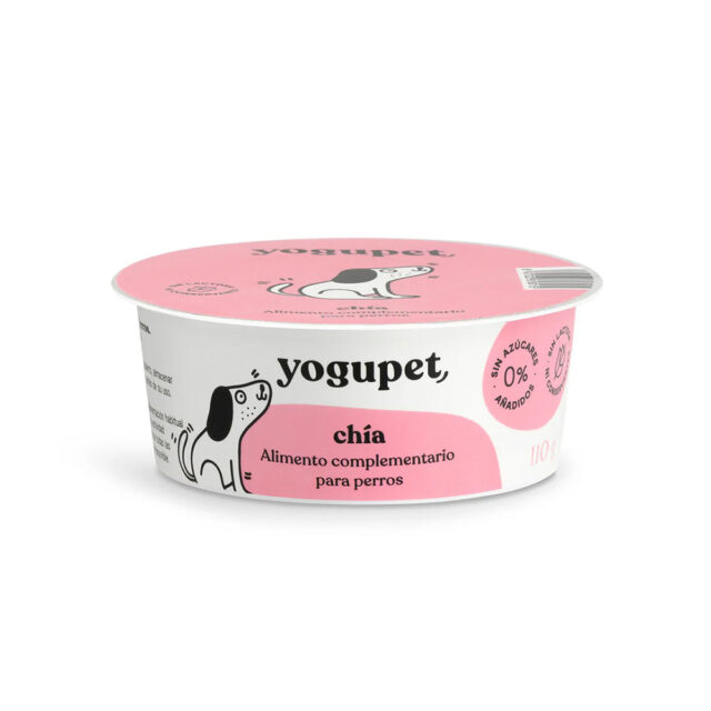 Yogupet Clásico Chía - Yogur natural para perros