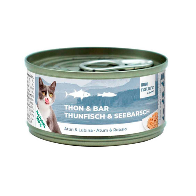 Bubi Nature Atún con Lubina 70GR