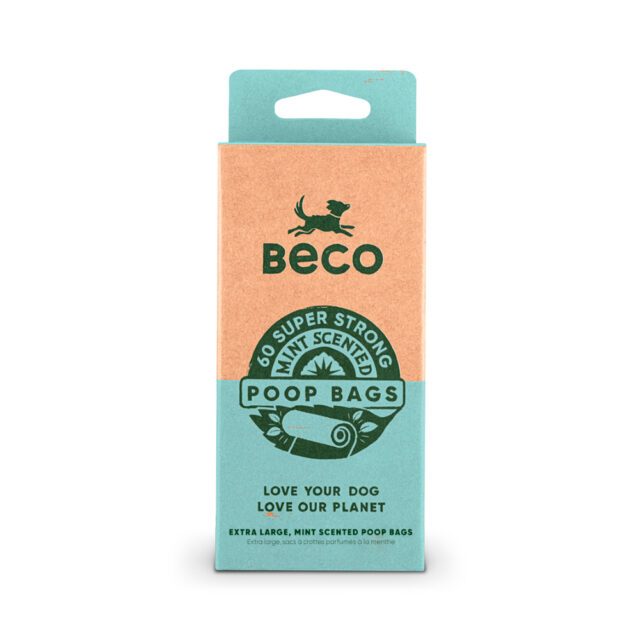 Bolsas reciclables Beco aroma menta (4 x 15 bolsas)
