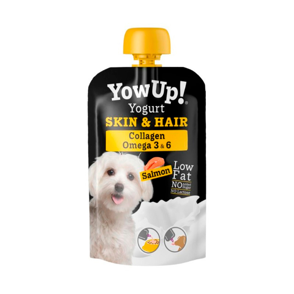 Yowup Yogur Natural para Perros Piel y Pelo