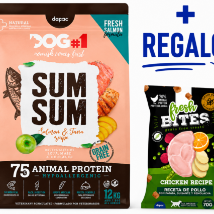 Sum Sum GF Salmon y Atun (Perro) 3,5KG
