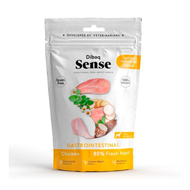 Snack Gastrointestinal Dibaq Sense Pollo para Perros 100GR