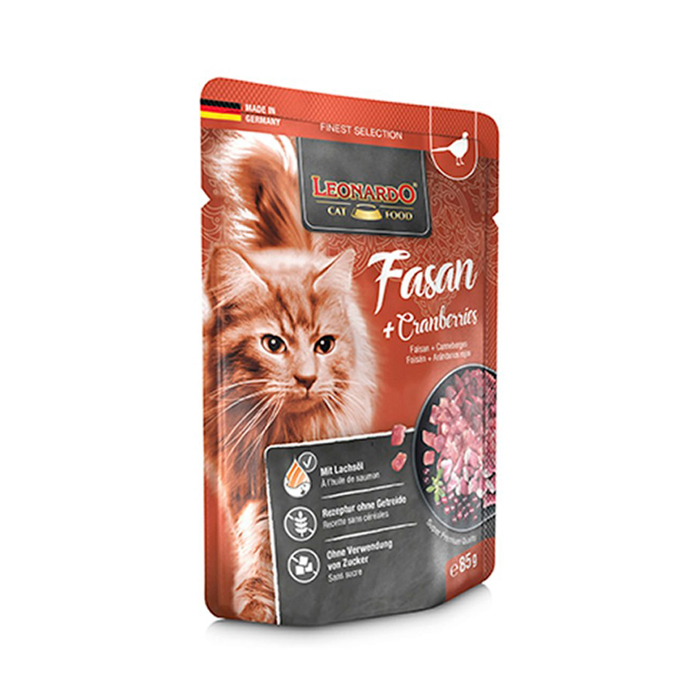 Leonardo pouch Faisán y arándanos 85GR