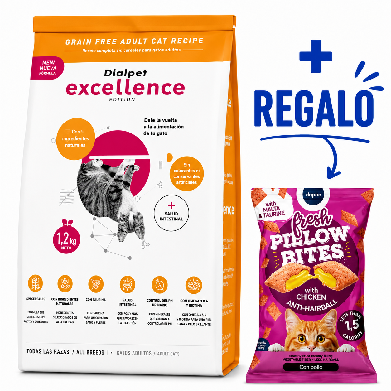 Dialpet Excellence GF (Gato) 3KG