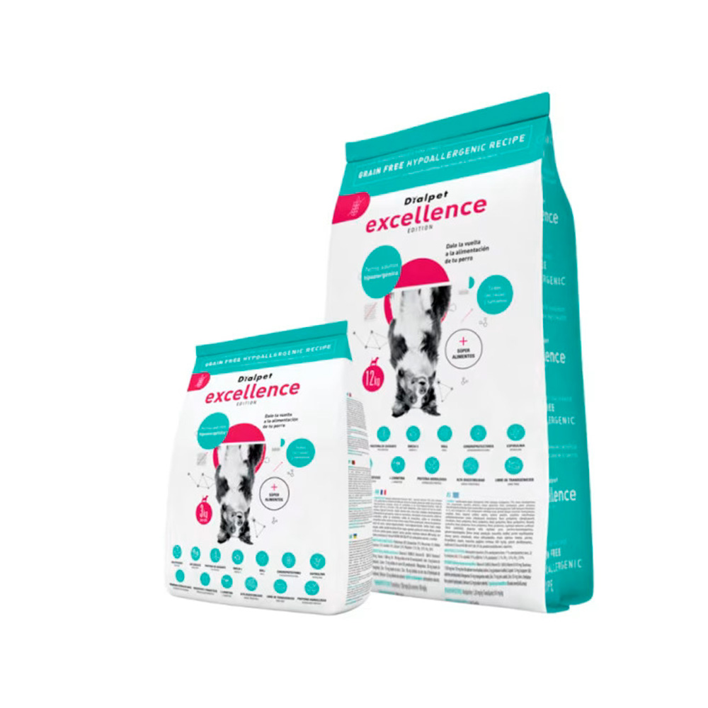 Dialpet excellence GF hypoallergenic 3KG