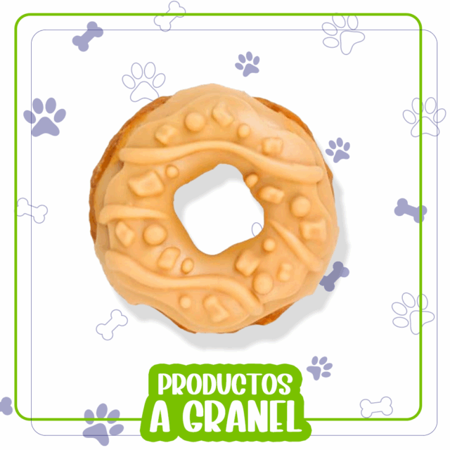 Donuts de pollo glaseado de coco a granel