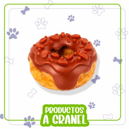 Donuts de pollo glaseado de fresa a granel