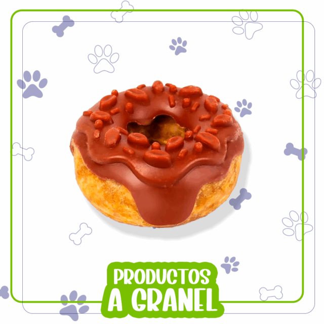 Donuts de pollo glaseado de fresa a granel