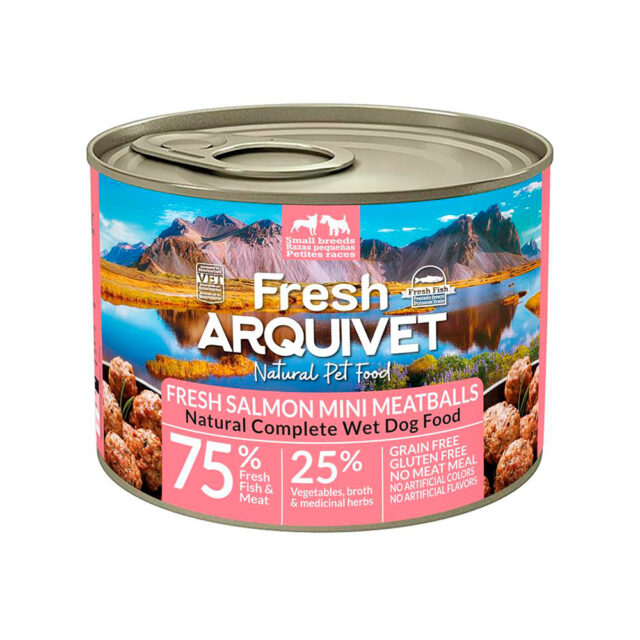 Fresh Iberian Salmon Mini Meatballs - Mini Albóndigas con salmón, zanahoria y guisantes - 200GR