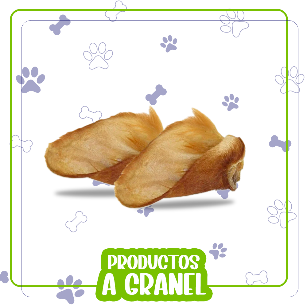 Orejas De Ternera Con Pelos Bubimex A Granel