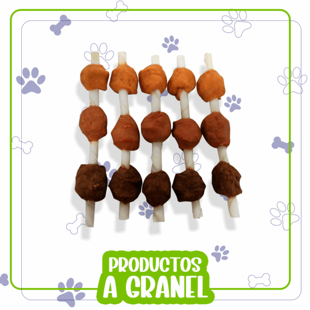 Pinchos de carne 13cm a granel