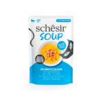 Schesir Atún y Calamar en Sopa sobre para gatos 40GR