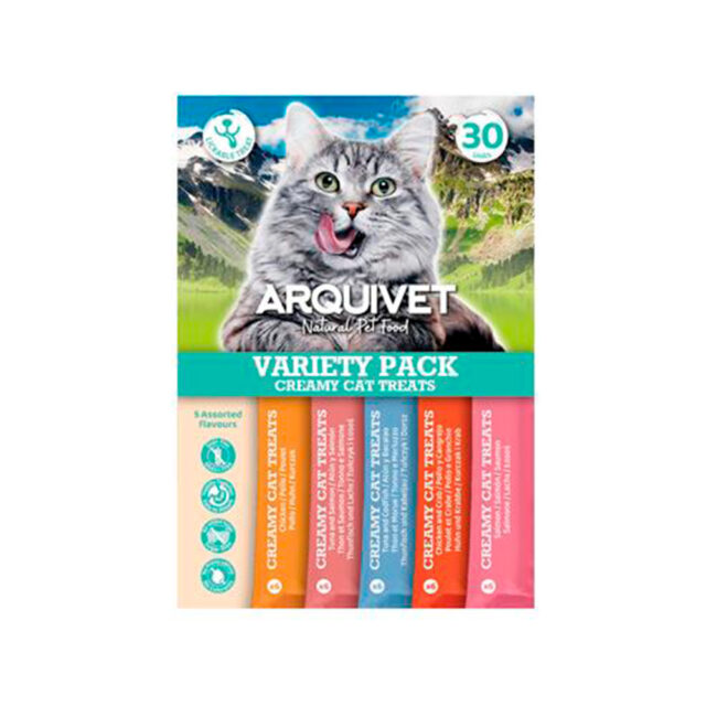 Arquivet Creamy Cat Treats Variety Pack