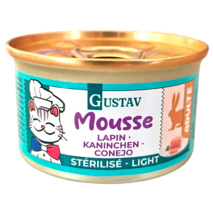 Bubimex Gustav mousse esterilitzado 85GR