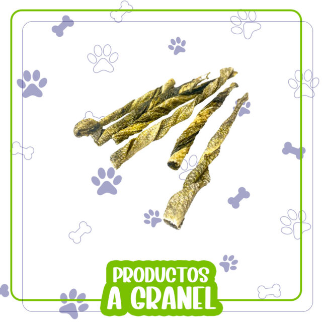 Fresh Raw rollo de pescado (bacalao) Bolsa a granel 12-20CM A Granel