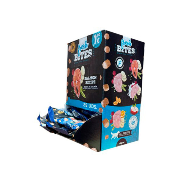 Fresh bites grain free snacks de salmón para perros 70GR 2