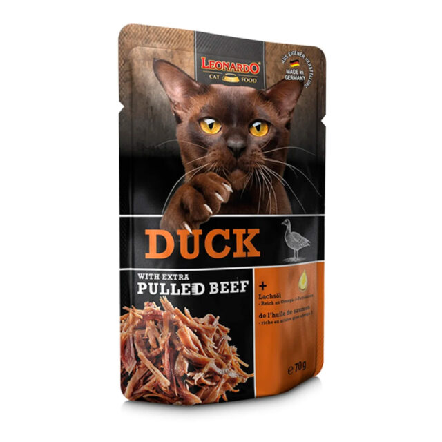 LEONARDO PULLED DUCK EXTRA BEEF 70GR