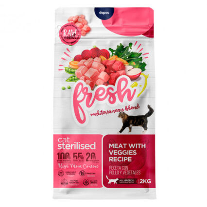 Fresh Mediterranean Blend Gato Esterilizado 2kg