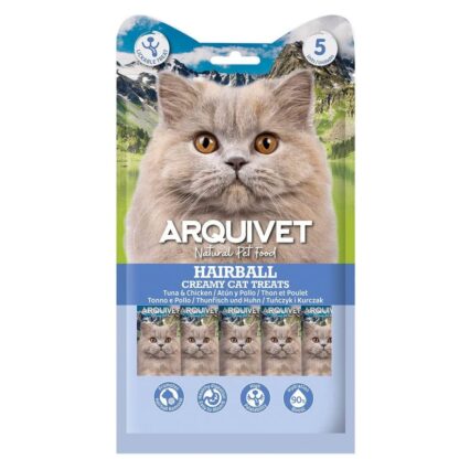 Arquivet Creamy Funcional Hairball de Atún y Pollo Gato 70GR