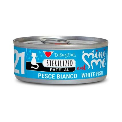 Disugual Mini-Me Esterilizado Pescado Blanco Gato 85GR