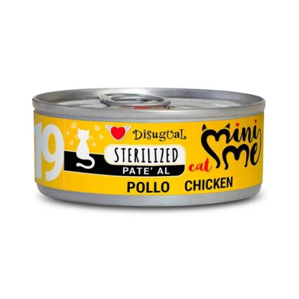 Disugual Mini-Me Esterilizado Pollo Gato 85GR