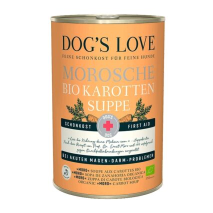 Dog's Love Sopa de Moro Crema de Zanahoria BIO 400GR
