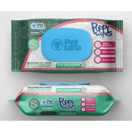 PetSana Toallitas Aloe Vera