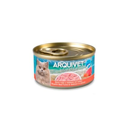 Arquivet Atún Rojo en Salsa con Salmón 80GR
