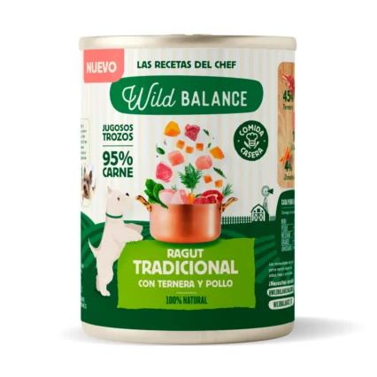 Wild Balance Ragut Tradicional de Ternera y Pollo 400GR