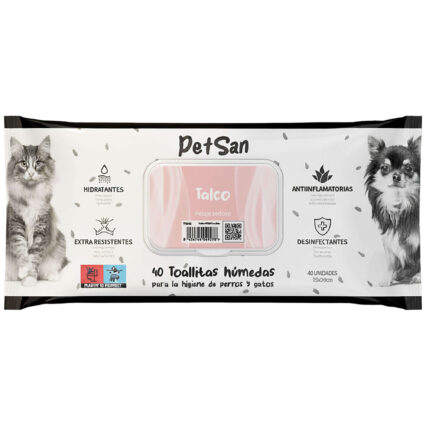 Petsan Toallitas Talco