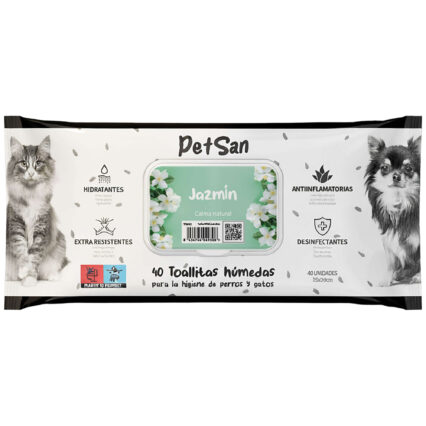 Petsan Toallitas Jazmín