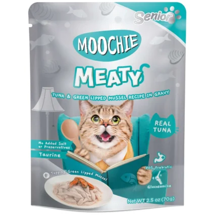 Moochie Pouch Atun y Mejillón 70GR