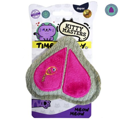 Juguete Corazón Bicolor con Catnip