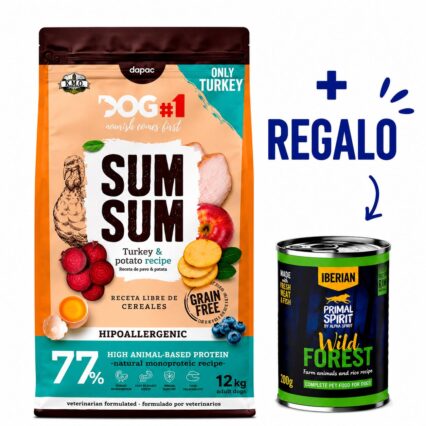 Sum Sum GF Pavo y Patata (Perro) 12KG