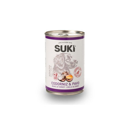 Suki Codorniz con Pavo + Huevos 400 GR