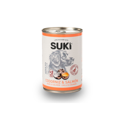 Suki Codorniz con Salmon + Huevos 400 GR