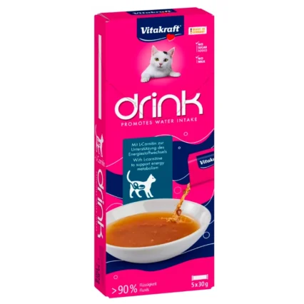 Vitakraft Vita Drink de Salmón con L-Carnitina 150 GR