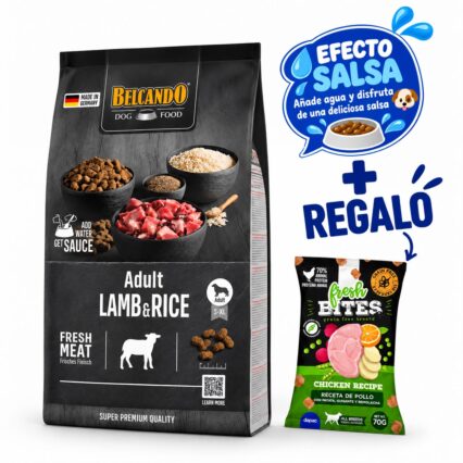 Belcando Cordero y Arroz 4KG