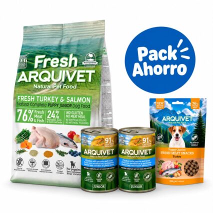 Pack Ahorro Cachorro y Junior 2.5 KG